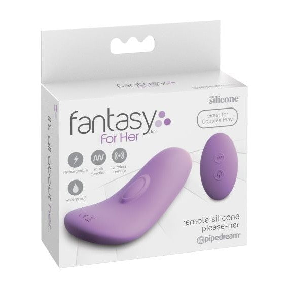 Fantasy For Her Please Her Remote Silicone Intimates Adult Boutique
