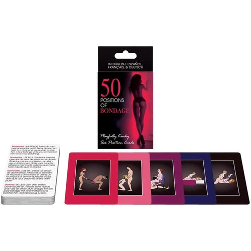 50 Positions Of Bondage Kheper Games Adult Party Games