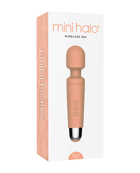 Mini Halo Peach Fuzz Wand Rechargeable Intimates Adult Boutique