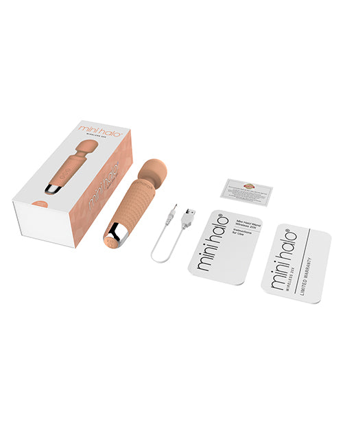 Mini Halo Peach Fuzz Wand Rechargeable Intimates Adult Boutique