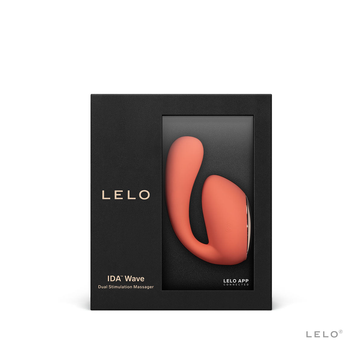 LELO Ida Wave - Coral Red Intimates Adult Boutique