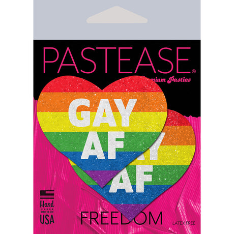 Pastease Gay AF Hearts Intimates Adult Boutique
