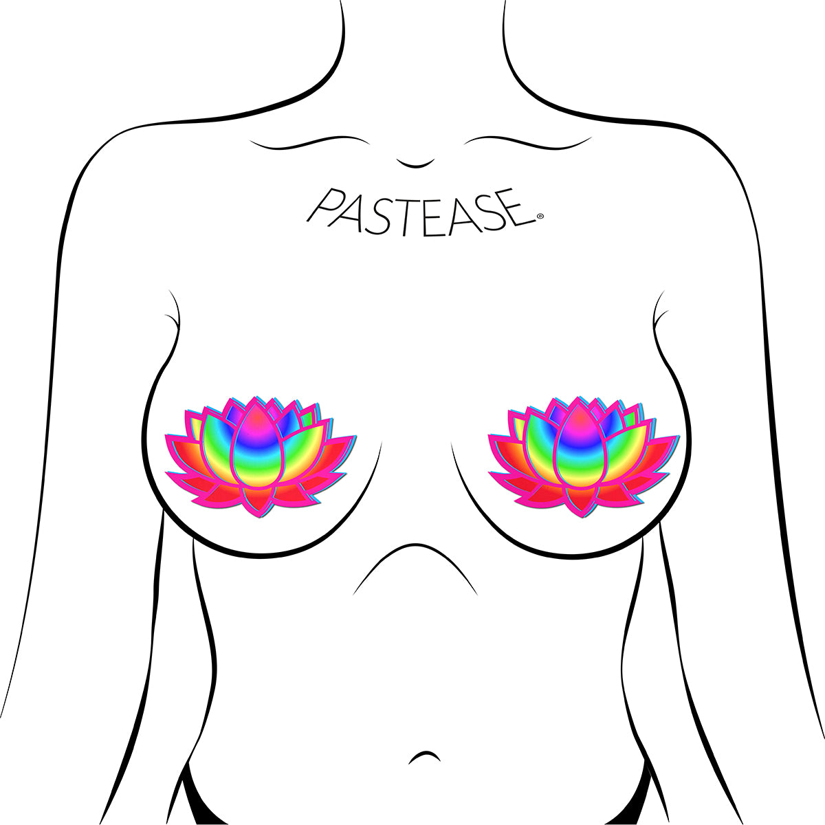 Pastease Acid Rainbow Lotus Intimates Adult Boutique