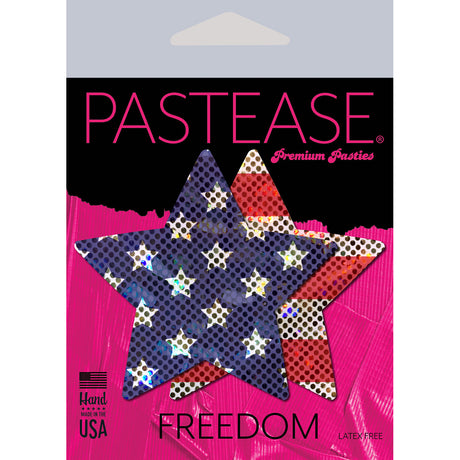 Pastease Stars Patriot Glitter Intimates Adult Boutique