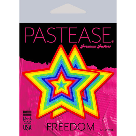 Pastease Stars Rainbow Pride Intimates Adult Boutique
