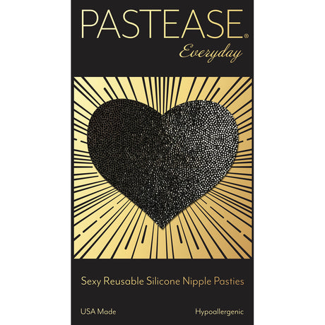 Pastease Everyday Hearts Black Intimates Adult Boutique
