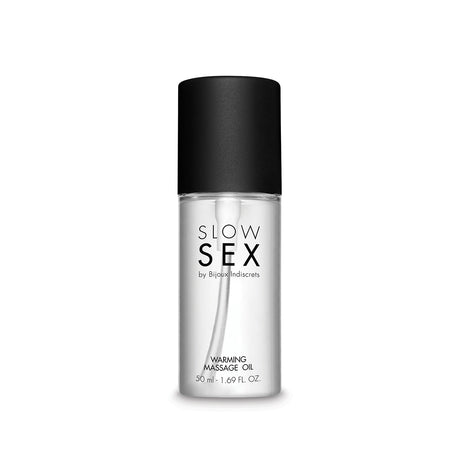 Bijoux Indiscrets Slow Sex Warming Massage Oil 1.69oz Intimates Adult Boutique