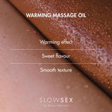 Bijoux Indiscrets Slow Sex Warming Massage Oil 1.69oz Intimates Adult Boutique