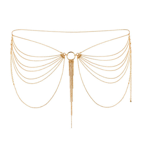 Bijoux Indiscrets Magnifique Collection Chain Waist Jewelry - Gold Intimates Adult Boutique