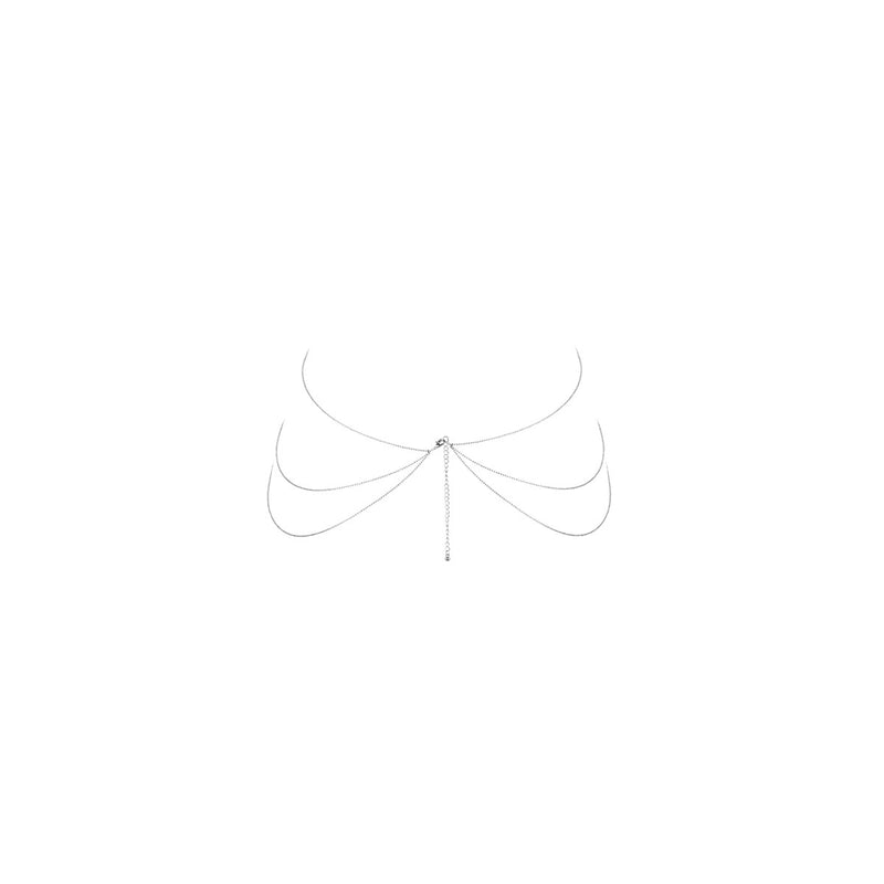 Bijoux Indiscrets Magnifique Collection 8 Body Chain - Silver