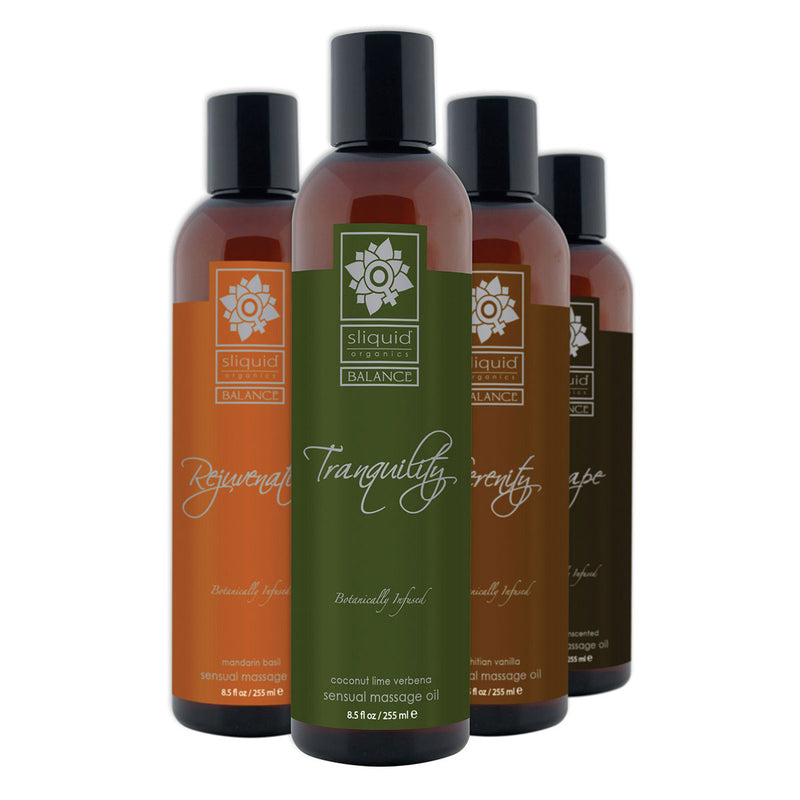 Sliquid Organics Massage Oil Rejuvenation 4.2oz