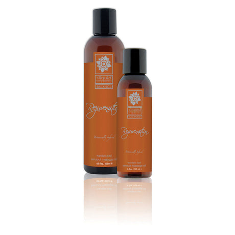 Sliquid Organics Massage Oil Rejuvenation 8.5oz Intimates Adult Boutique