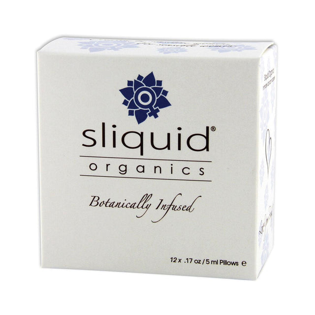 Sliquid Organics Lube Cube 12 pk Intimates Adult Boutique