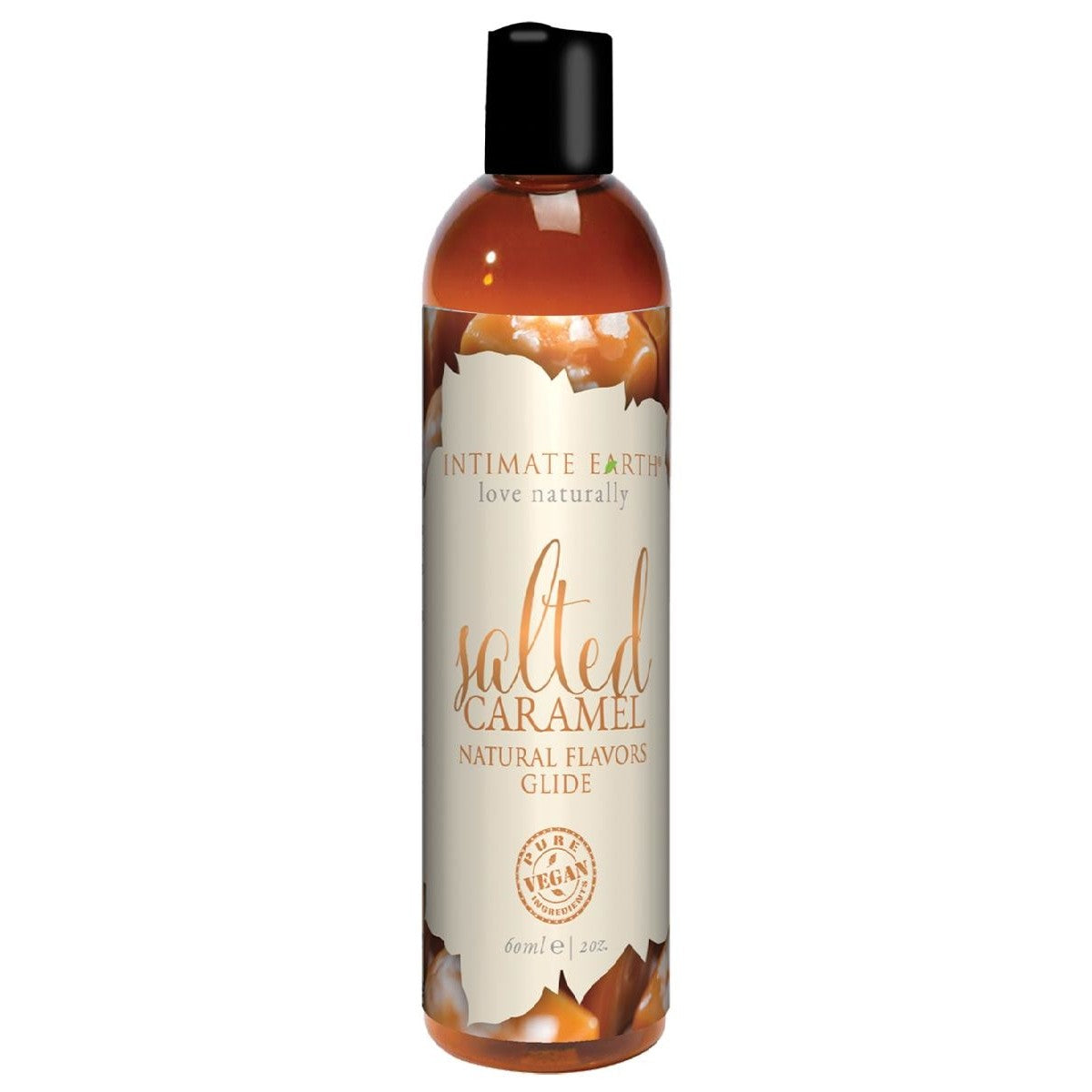 Intimate Earth Flavored Glide - Salted Caramel 2oz Intimates Adult Boutique