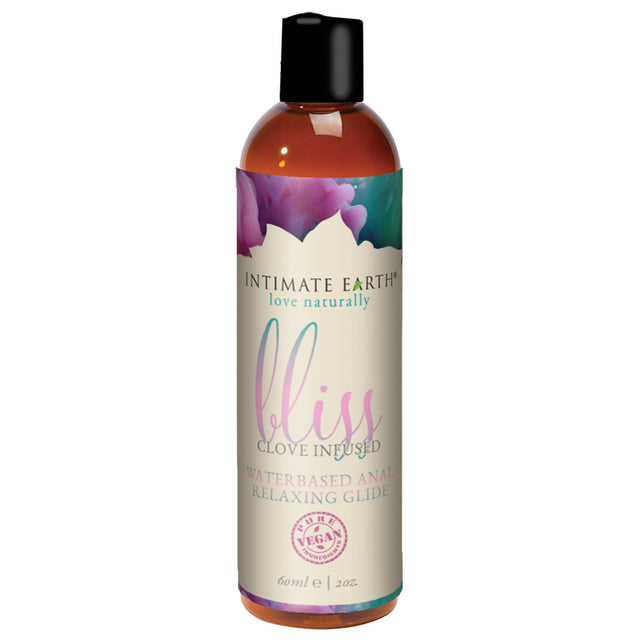 Intimate Earth Bliss Water-Based Anal Relaxing Glide 2oz Intimates Adult Boutique