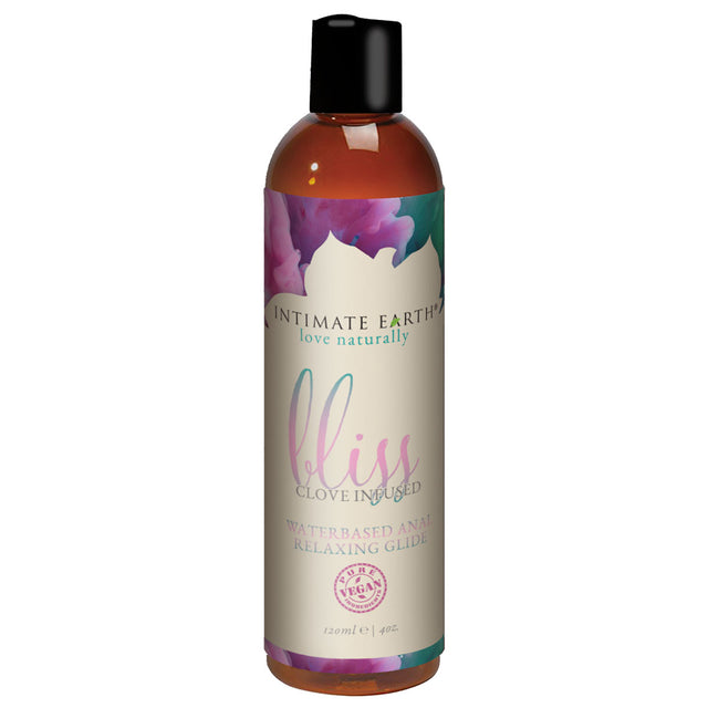 Intimate Earth Bliss Water-Based Anal Relaxing Glide 4oz Intimates Adult Boutique