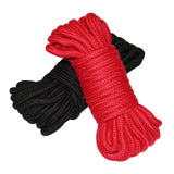 Shibari Soft Bondage Rope 2pk - Black & Red Intimates Adult Boutique