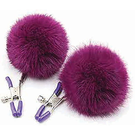 Sexy AF Puff Clamps - Purple Intimates Adult Boutique