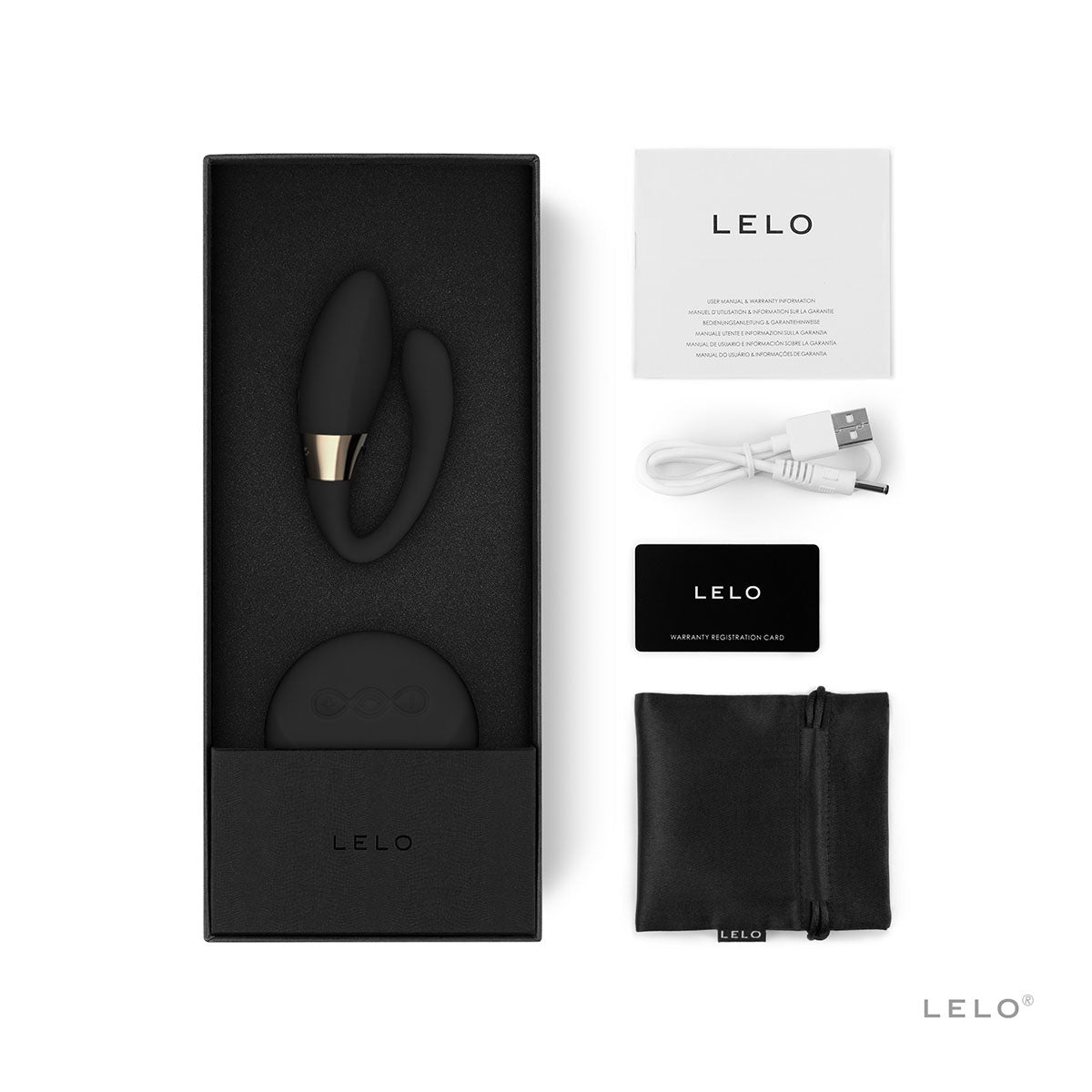 LELO Tiani Duo - Black Intimates Adult Boutique
