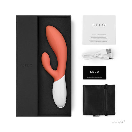 LELO Ina 3 - Coral Red Intimates Adult Boutique