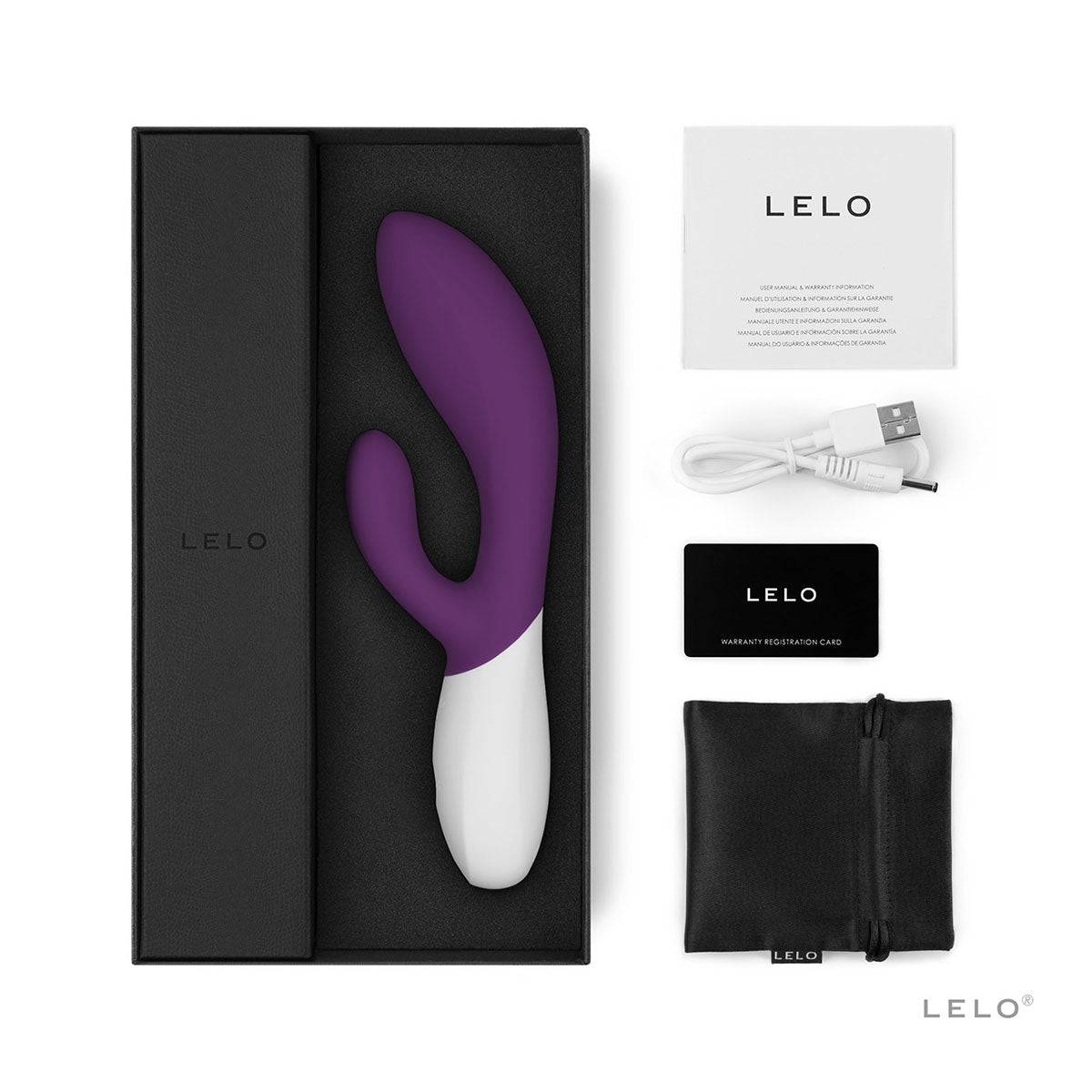 LELO Ina Wave 2 - Plum Intimates Adult Boutique