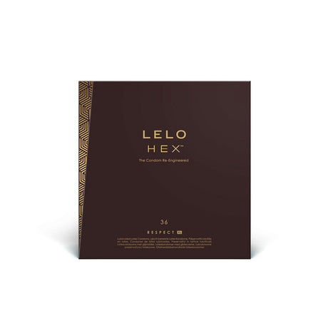LELO Hex Respect XL Condoms 36pk Intimates Adult Boutique