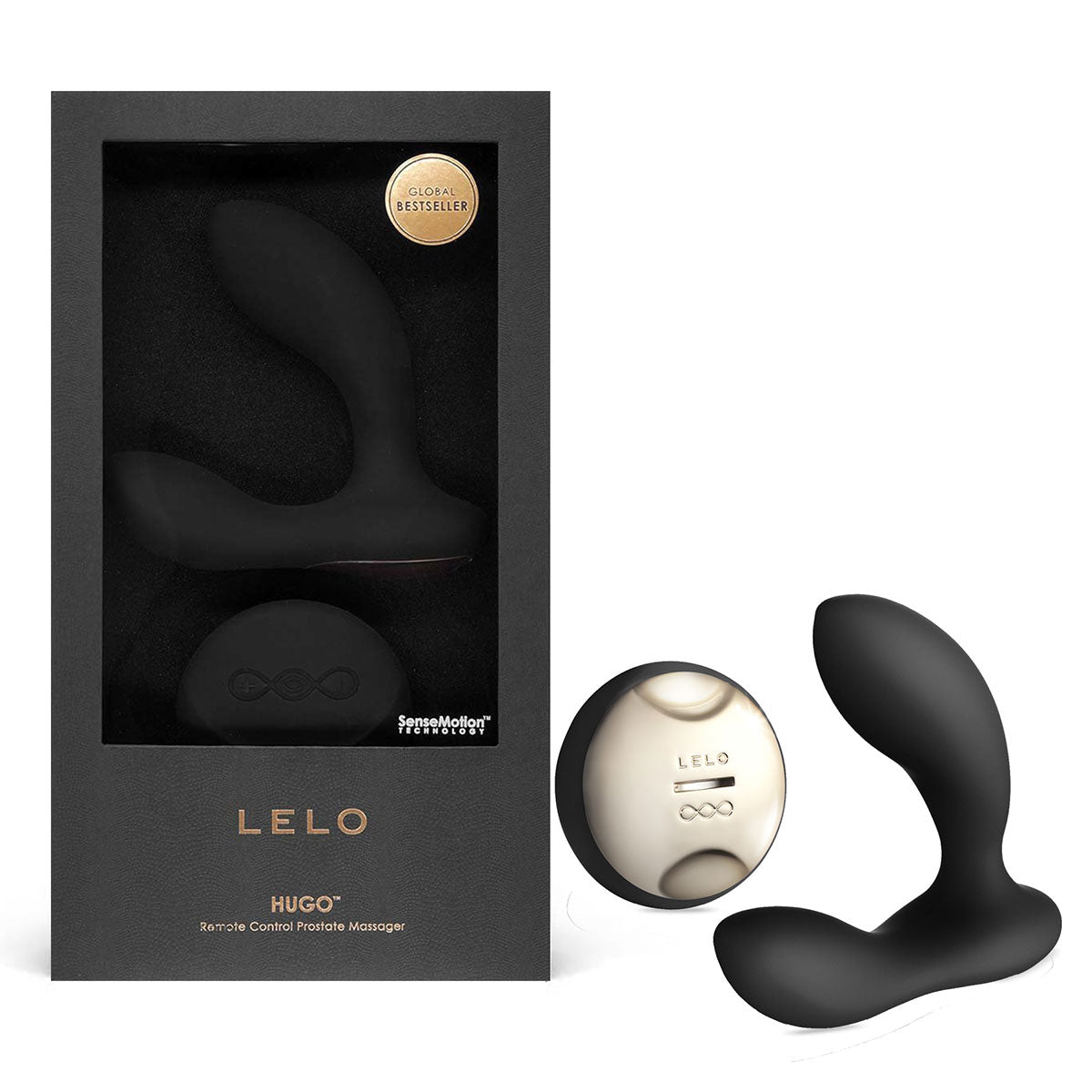 LELO Hugo - Black Intimates Adult Boutique