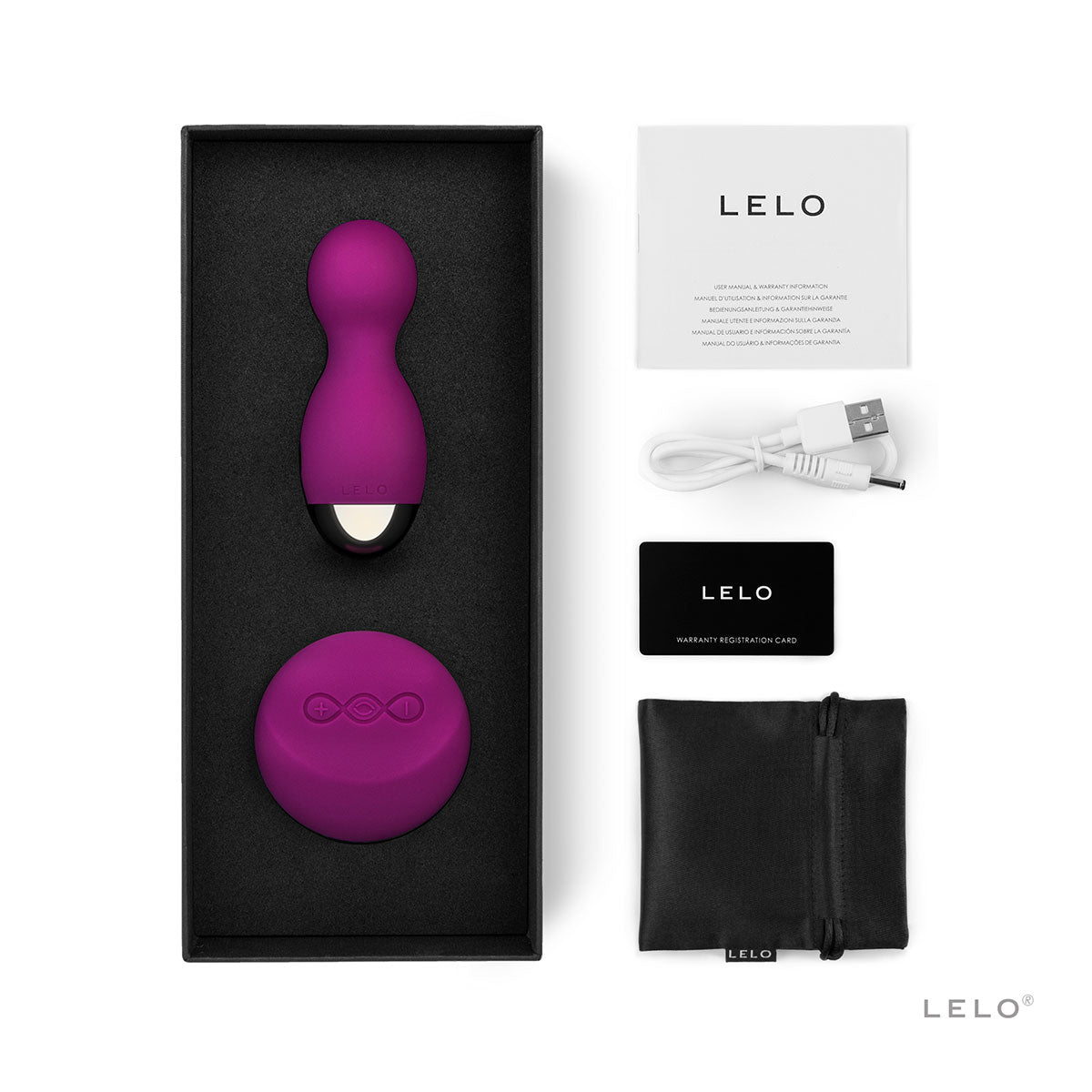 LELO Hula Beads - Deep Rose Intimates Adult Boutique