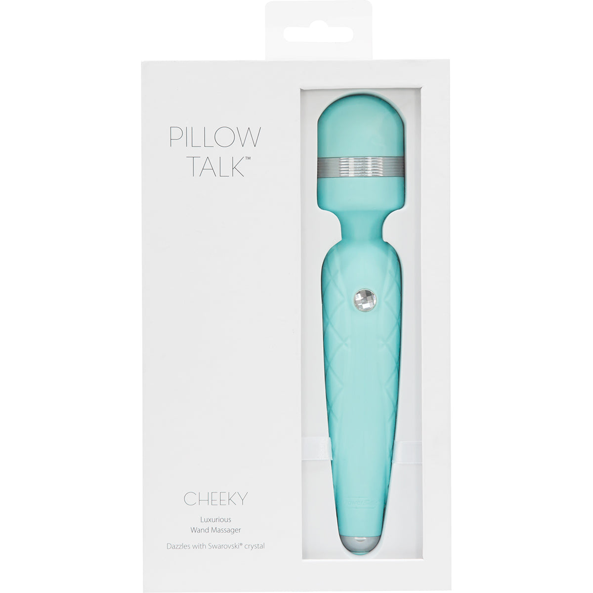 Pillow Talk Cheeky Wand -Teal Intimates Adult Boutique
