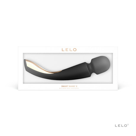 LELO Smart Wand 2 Large - Black Intimates Adult Boutique