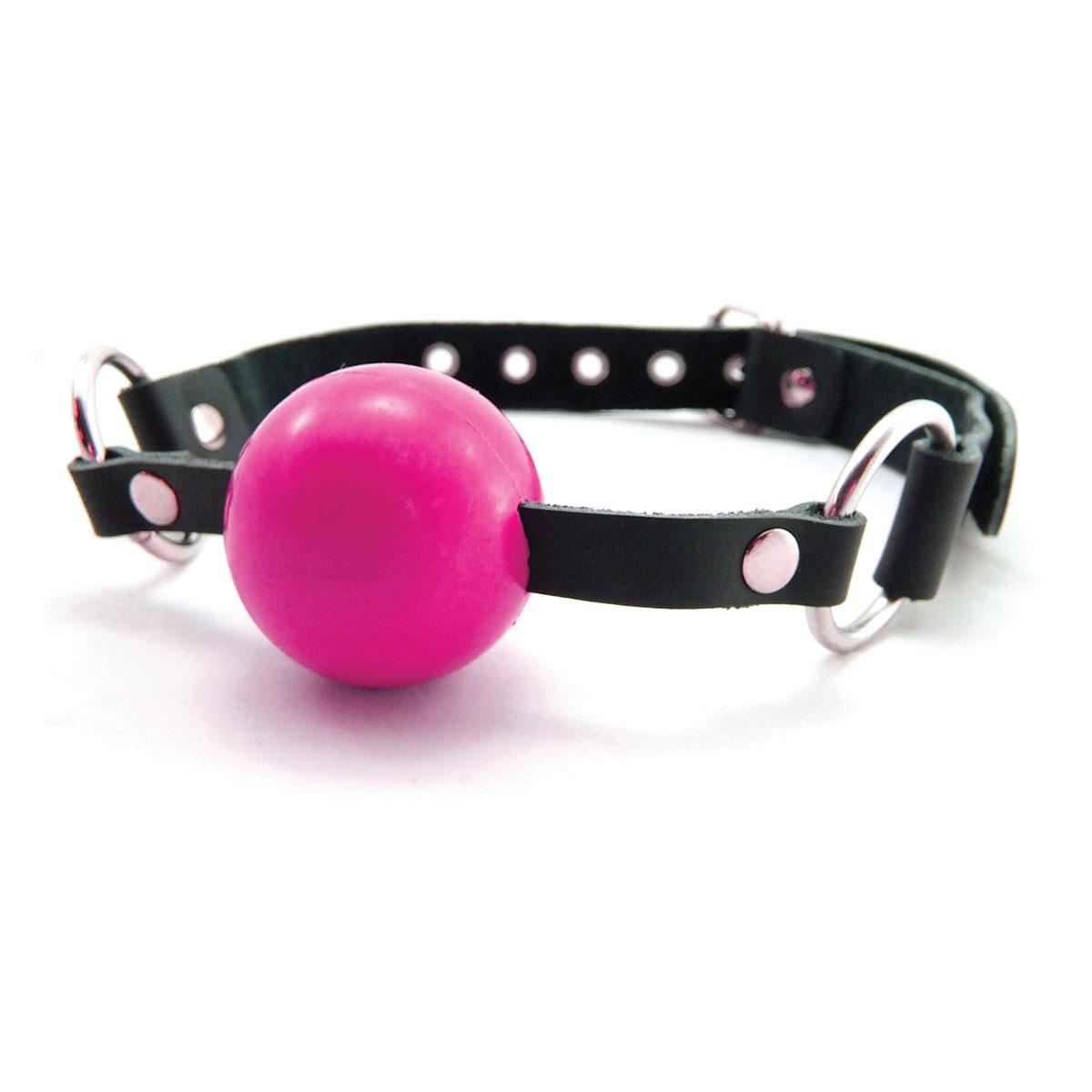 Sex Kitten Silicone Ball Gag Pink Intimates Adult Boutique