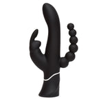 Happy Rabbit Elite Triple Curve Black