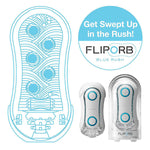 Tenga Flip Orb Blue Rush