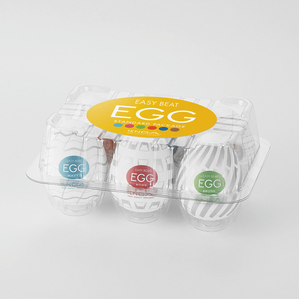 Tenga Easy Beat Egg 6pk - New Standard Intimates Adult Boutique