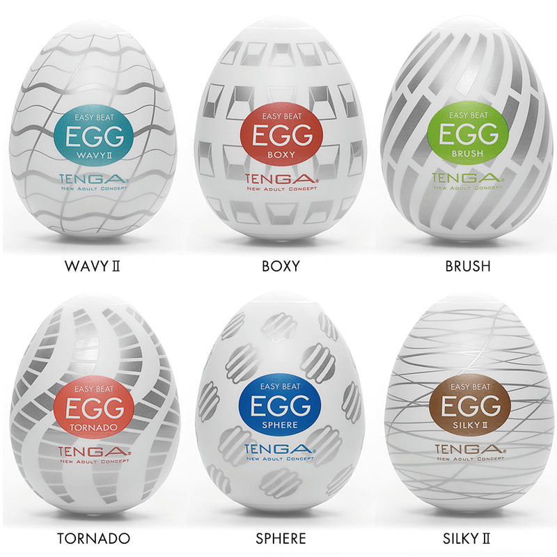 Tenga Easy Beat Egg 6pk - New Standard