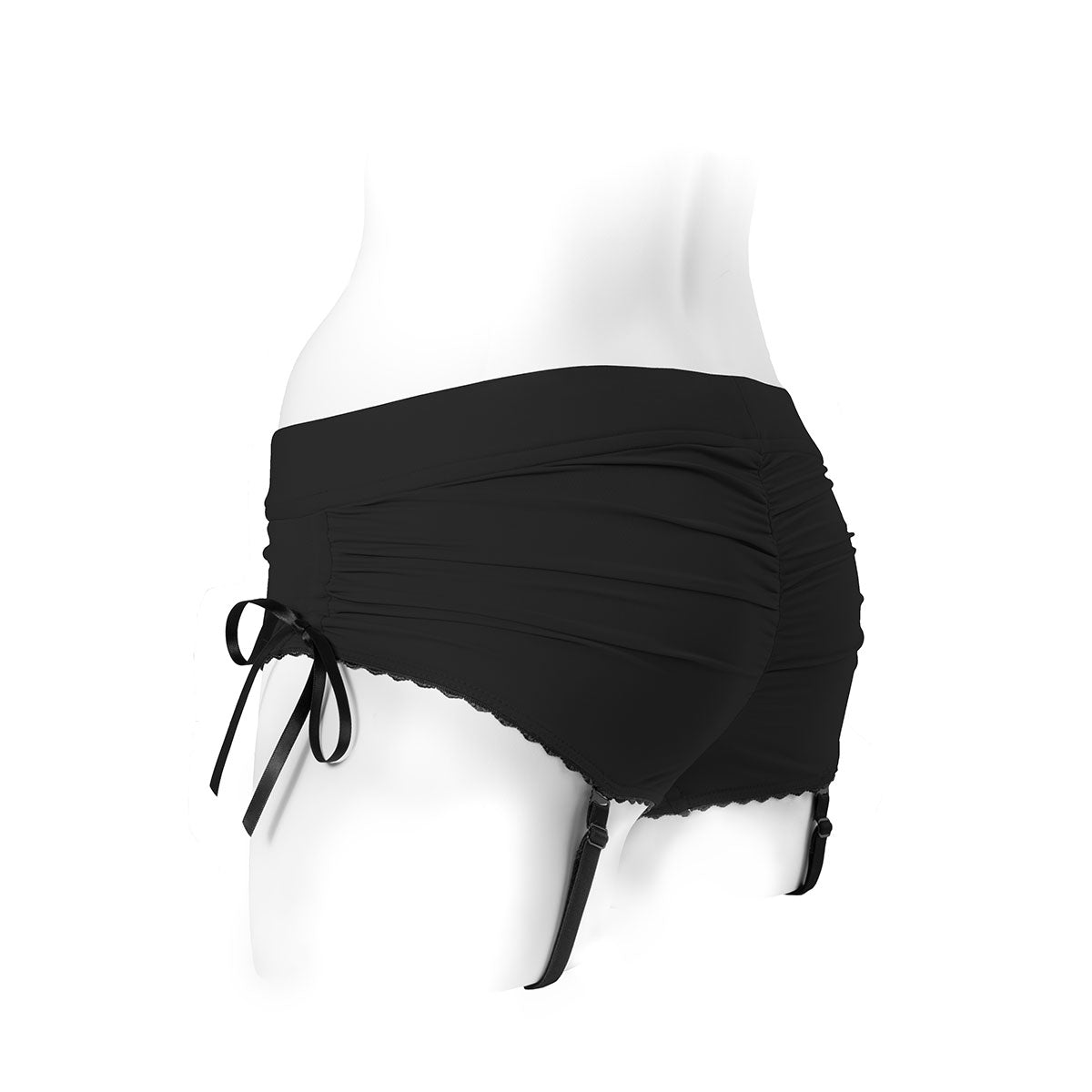 SpareParts Sasha Harness Black-Black Nylon - 3X Intimates Adult Boutique
