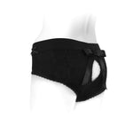 SpareParts Bella Harness Black-Black Nylon - XL