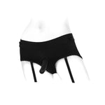 SpareParts Bella Harness Black-Black Nylon - XL