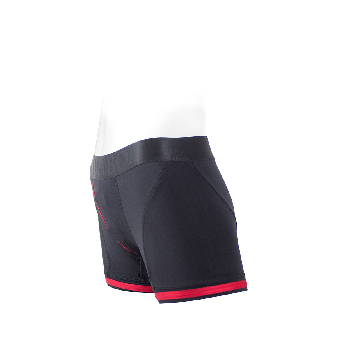 SpareParts Tomboii Black-Red Nylon - Medium Intimates Adult Boutique