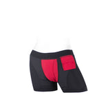 SpareParts Tomboii Black-Red Nylon - XL Intimates Adult Boutique