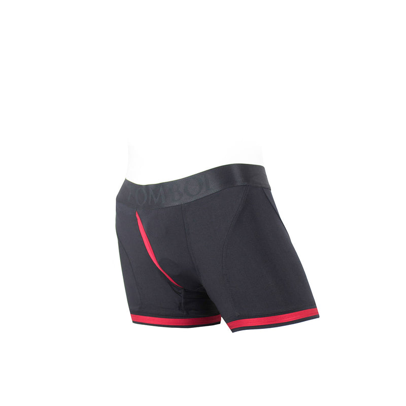 SpareParts Tomboii Black-Red Nylon - 2X