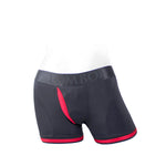 SpareParts Tomboii Black-Red Nylon - 2X
