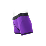 SpareParts Tomboii Purple-Black Nylon - Large Intimates Adult Boutique