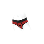 SpareParts Tomboi Harness Red-Black Nylon - XXS