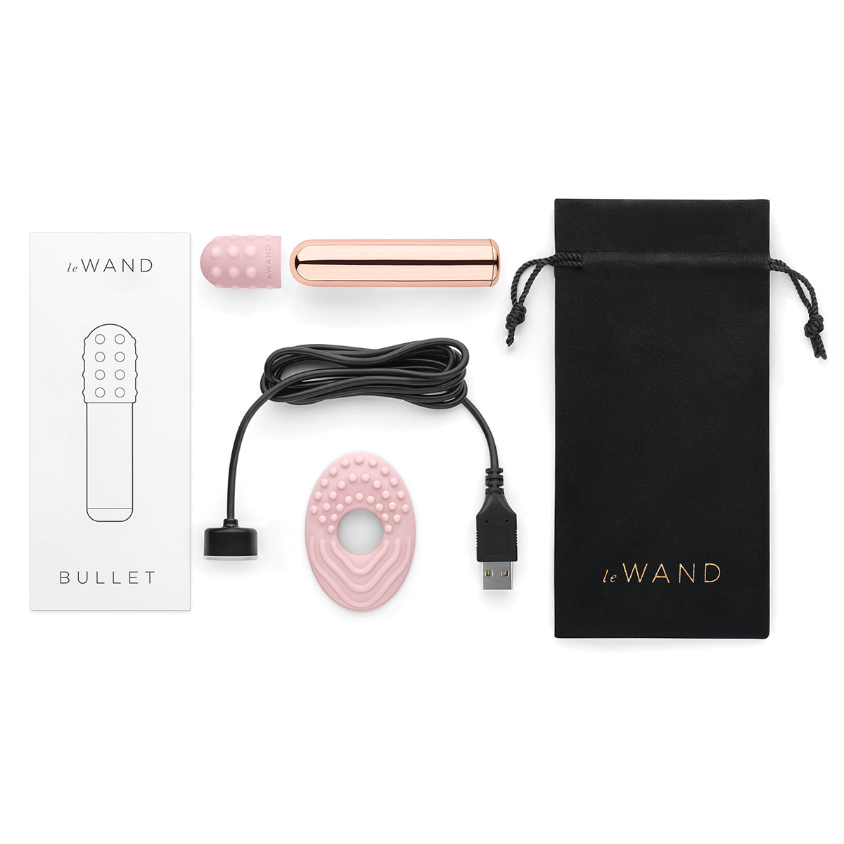 Le Wand Chrome Bullet - Rose Gold Intimates Adult Boutique