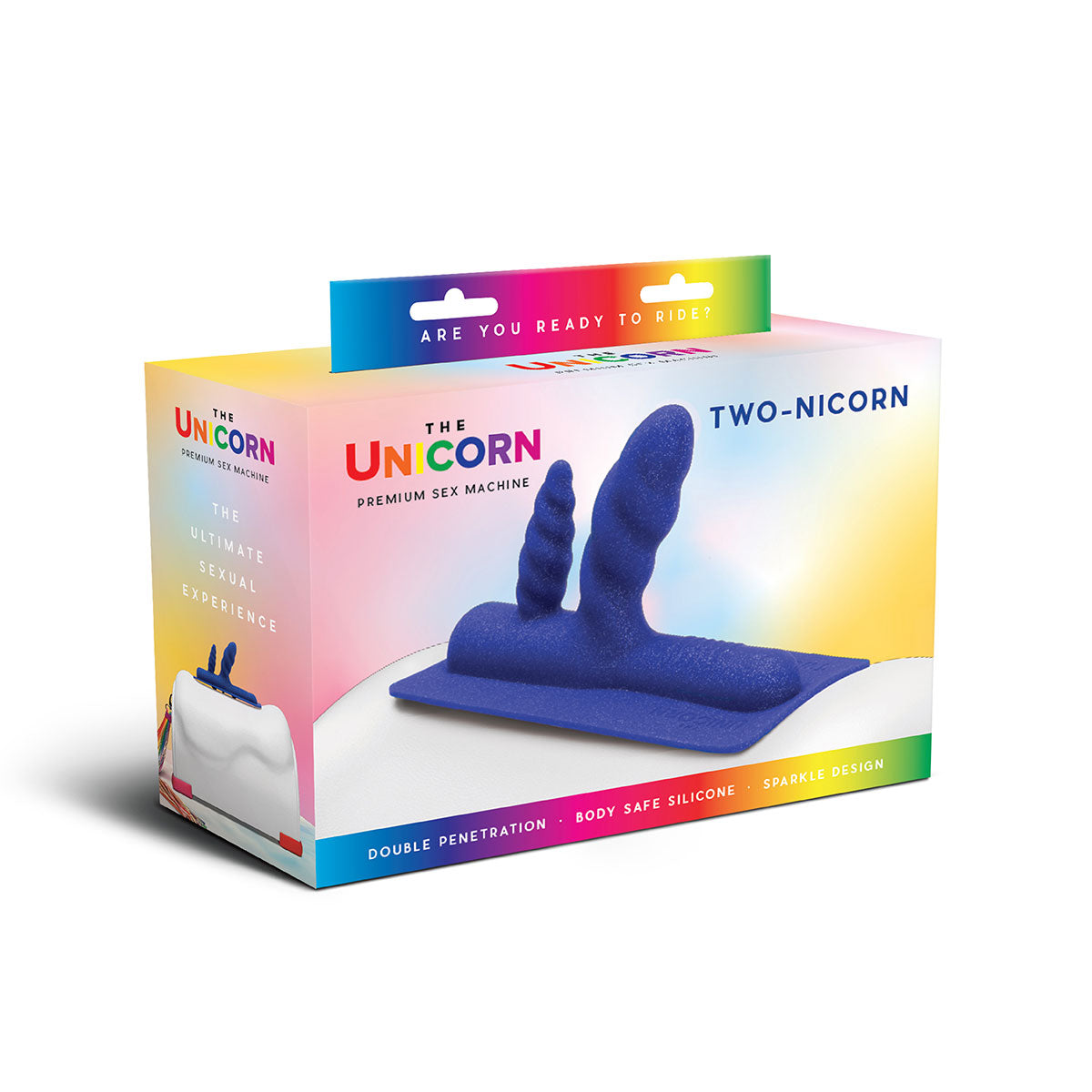 Unicorn Two-Nicorn Attachment Intimates Adult Boutique