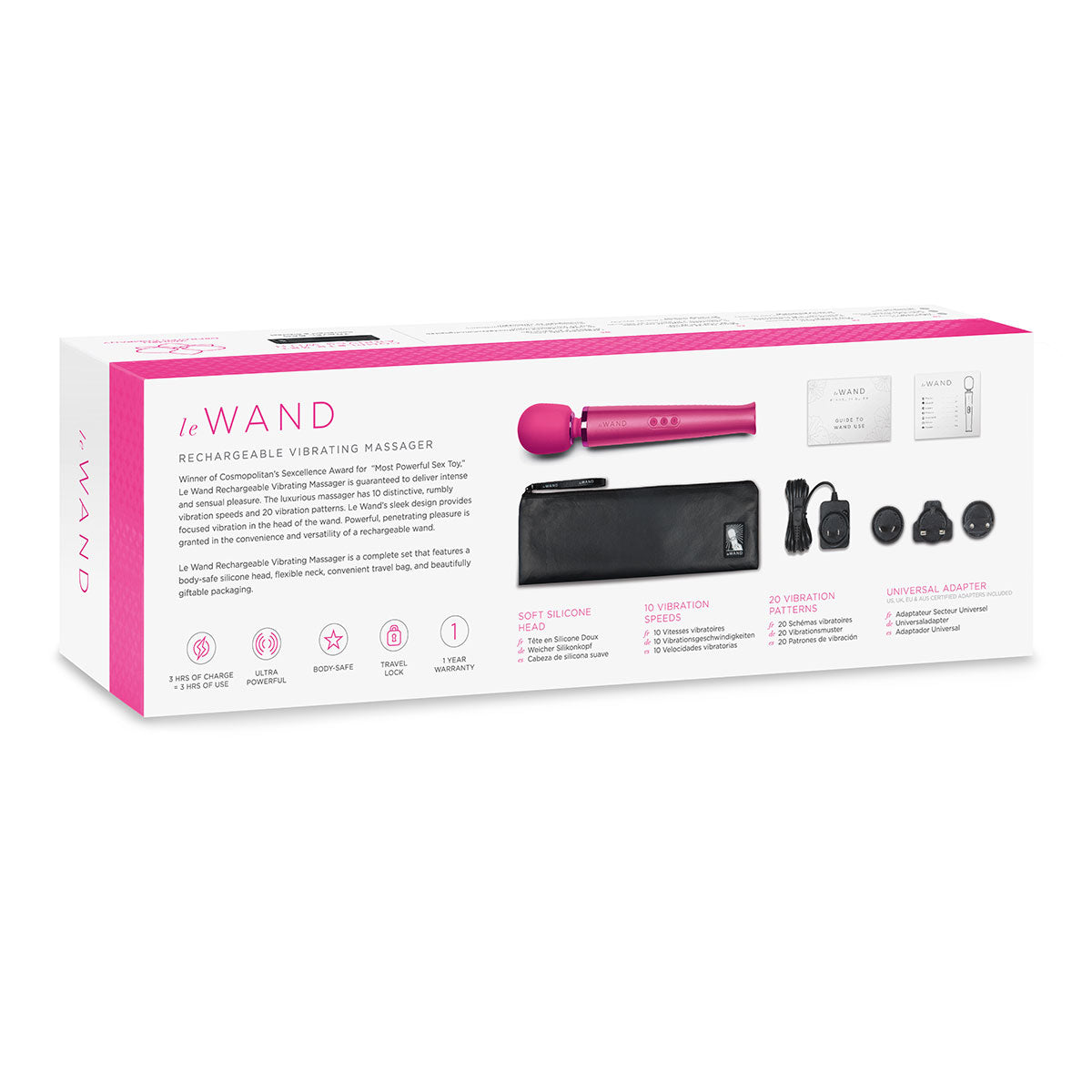 Le Wand Massager - Magenta Intimates Adult Boutique