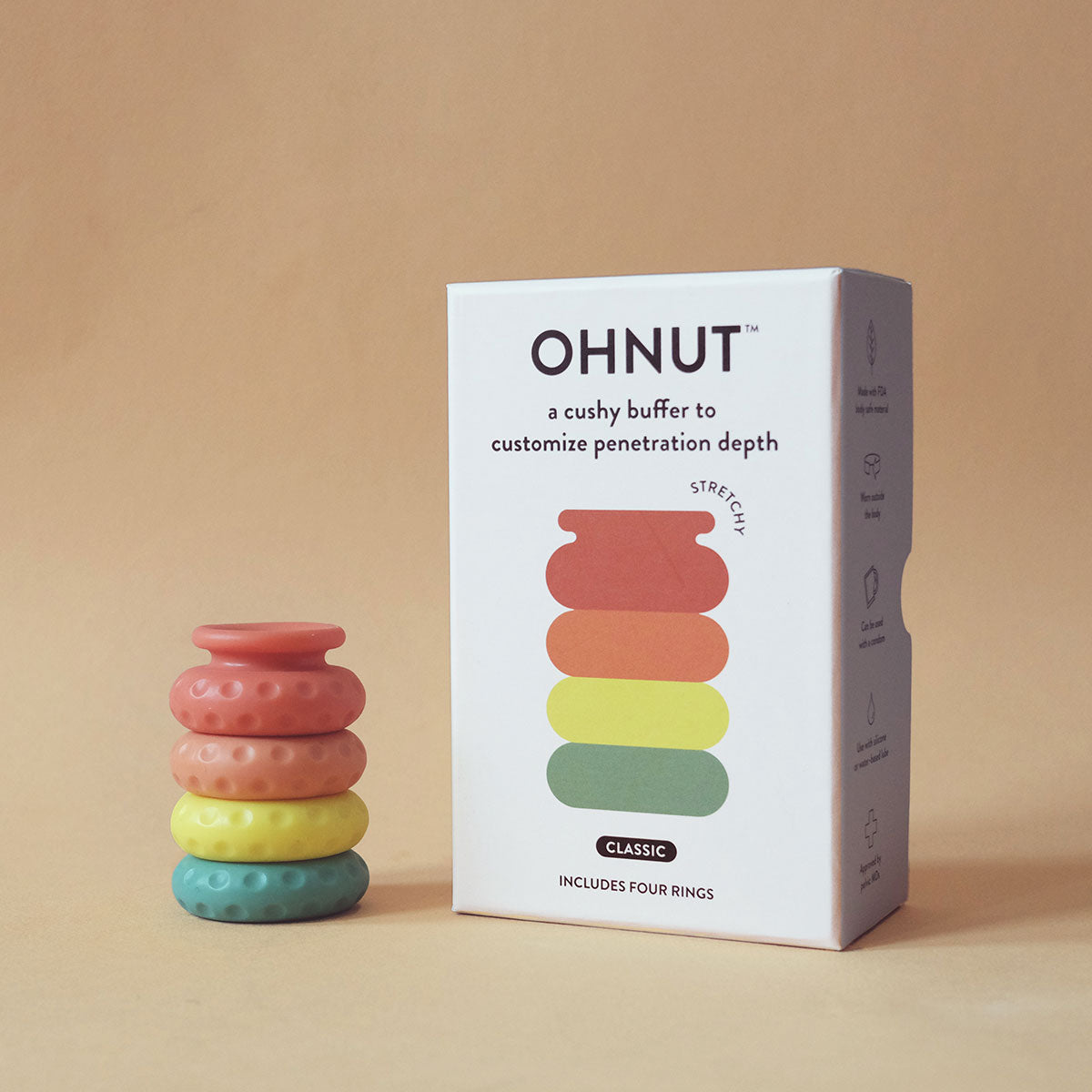 Ohnut Classic - Rainbow Intimates Adult Boutique