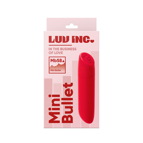Luv Inc Mini Bullet - Red Intimates Adult Boutique