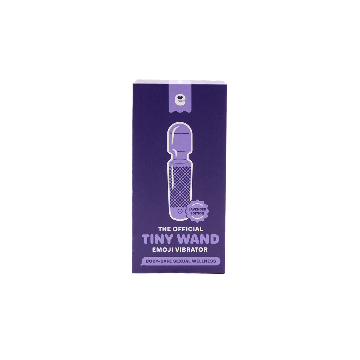 Emojibator Tiny Wand Vibrator - Lavender Intimates Adult Boutique